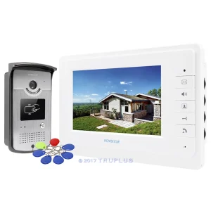 HOMSECUR 7’’ LCD Video Door Entry Intercom with HD Camera Colour Night Vision