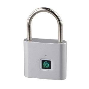 Advanced Smart Padlock with Keyless Fingerprint Unlocking and Waterproof Design