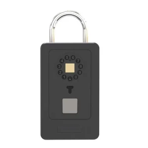 Key Lock Box Wireless Lockboxes Secure Fingerprint Wireless Key Safe